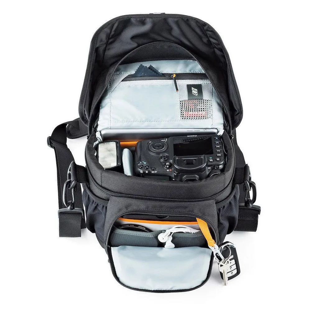 Lowepro Nova 160 Aw Ii Arrangørveske, Black Lowepro Nova 160 Aw Ii Arrangørveske, Black