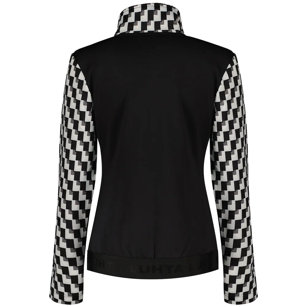 Luhta Lompola Jakke, Black-white