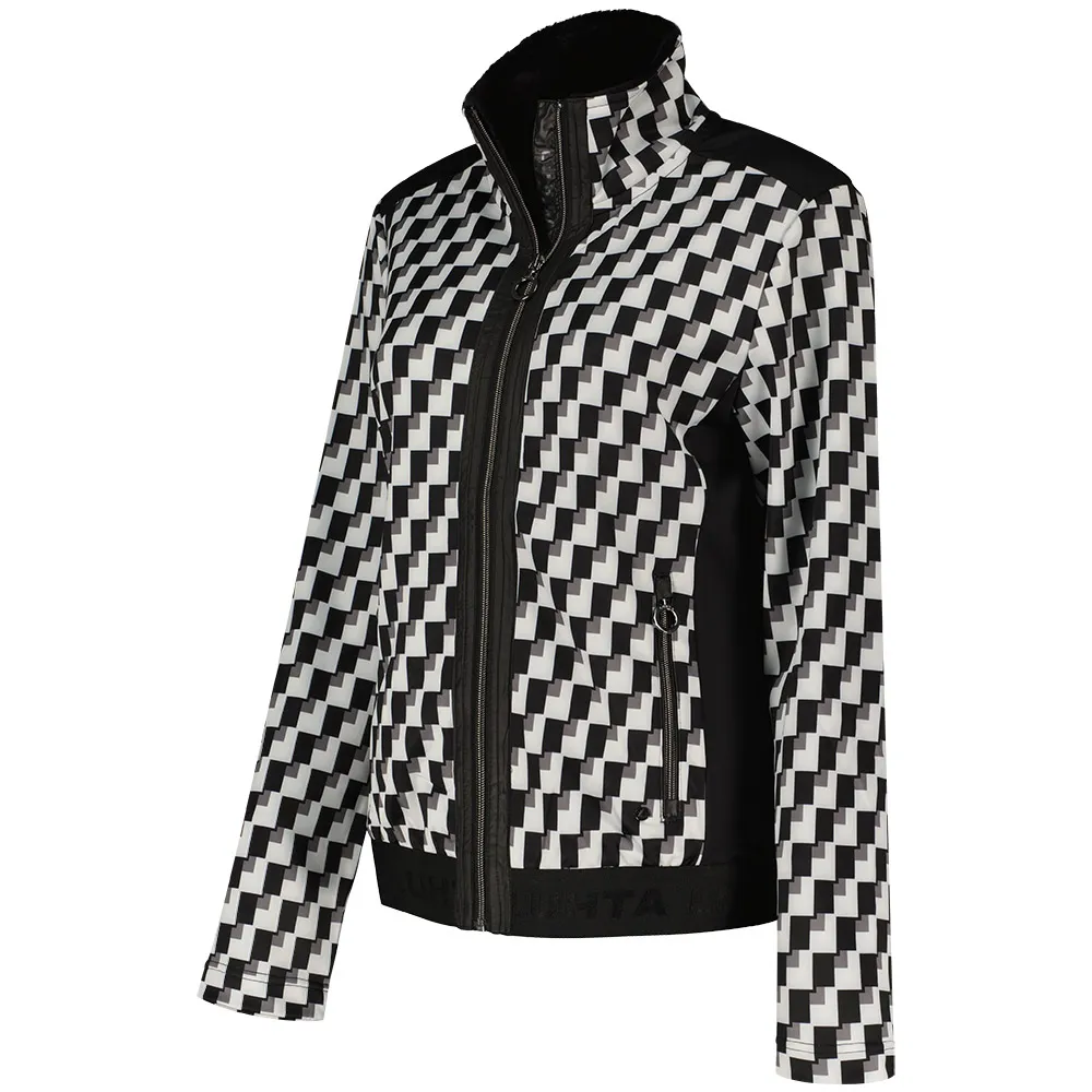 Luhta Lompola Jakke, Black-white