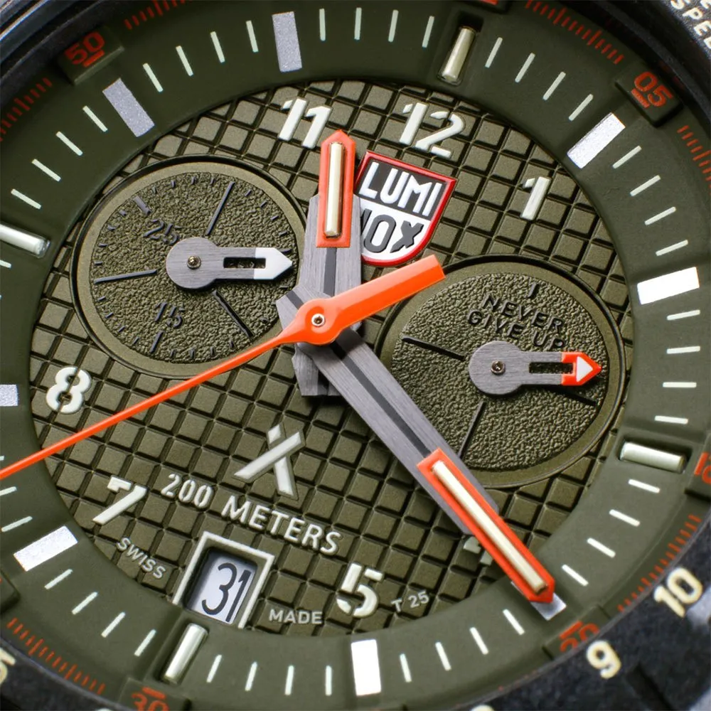 Luminox Bear Grylls Survival Land 3780 Series Rem, Green / paracord black Luminox Bear Grylls Survival Land 3780 Series Rem, Green / paracord black