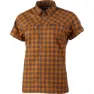 Lundhags Women's Ekren Short Sleeve Shirt, Dk gold