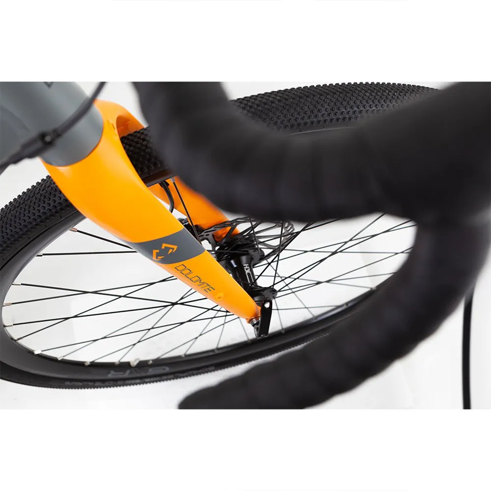 Lupo Dolomite 1 Tiagra 2023 Grussykkel, Grey / orange, Gravel sykkel Lupo Dolomite 1 Tiagra 2023 Grussykkel, Grey / orange, Gravel sykkel