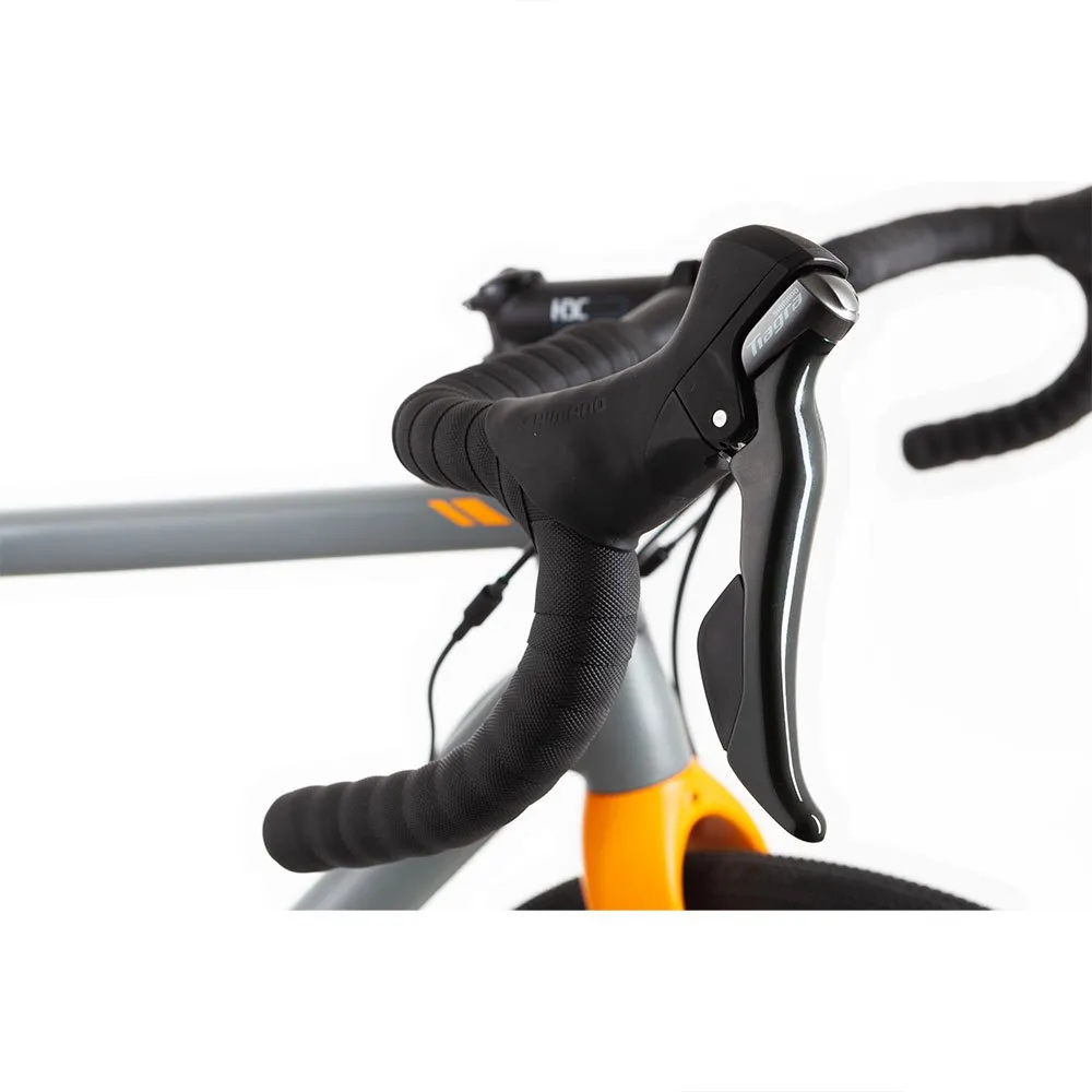 Lupo Dolomite 1 Tiagra 2023 Grussykkel, Grey / orange, Gravel sykkel Lupo Dolomite 1 Tiagra 2023 Grussykkel, Grey / orange, Gravel sykkel
