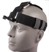 M Tiger Sports Head Strap Elastic Wide - GoPro Compatible (For Sas/Seal)