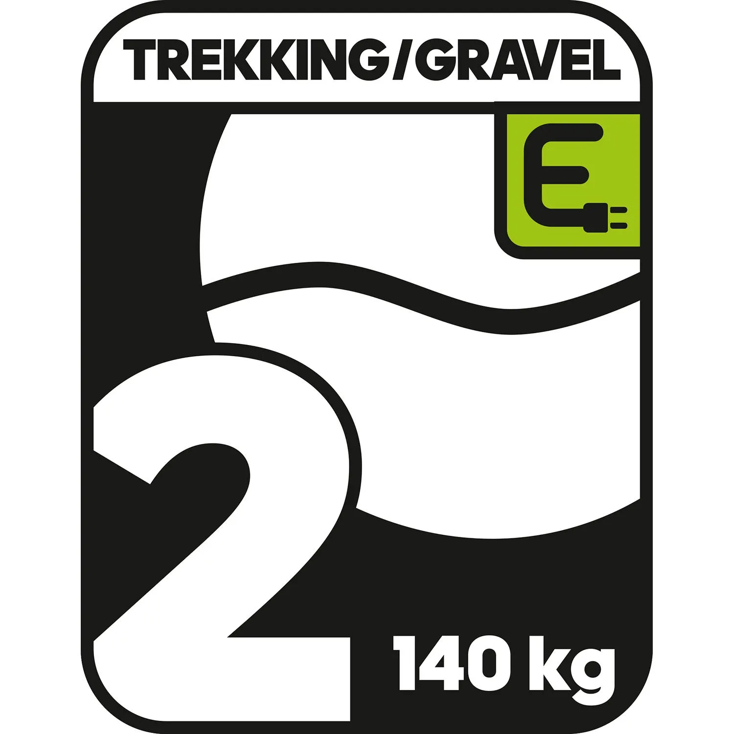 M-Wave 2.19 Trekking Bakhjul