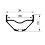 M-Wave 4.30 E-MTB 12 x 148mm Boost 29" Bakhjul