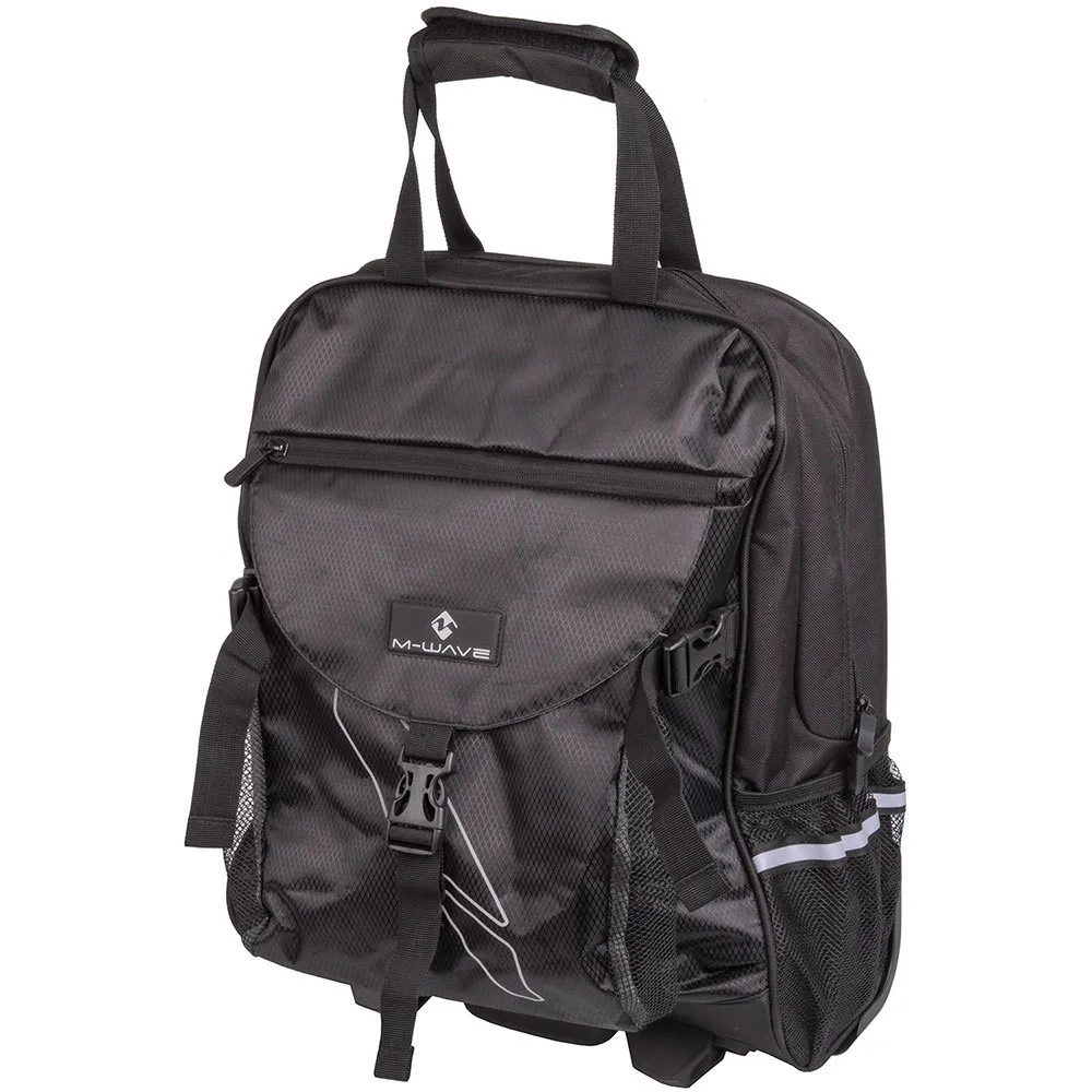M-Wave Amsterdam Tr Sykkelveske 15l Refurbished, Black, One Size