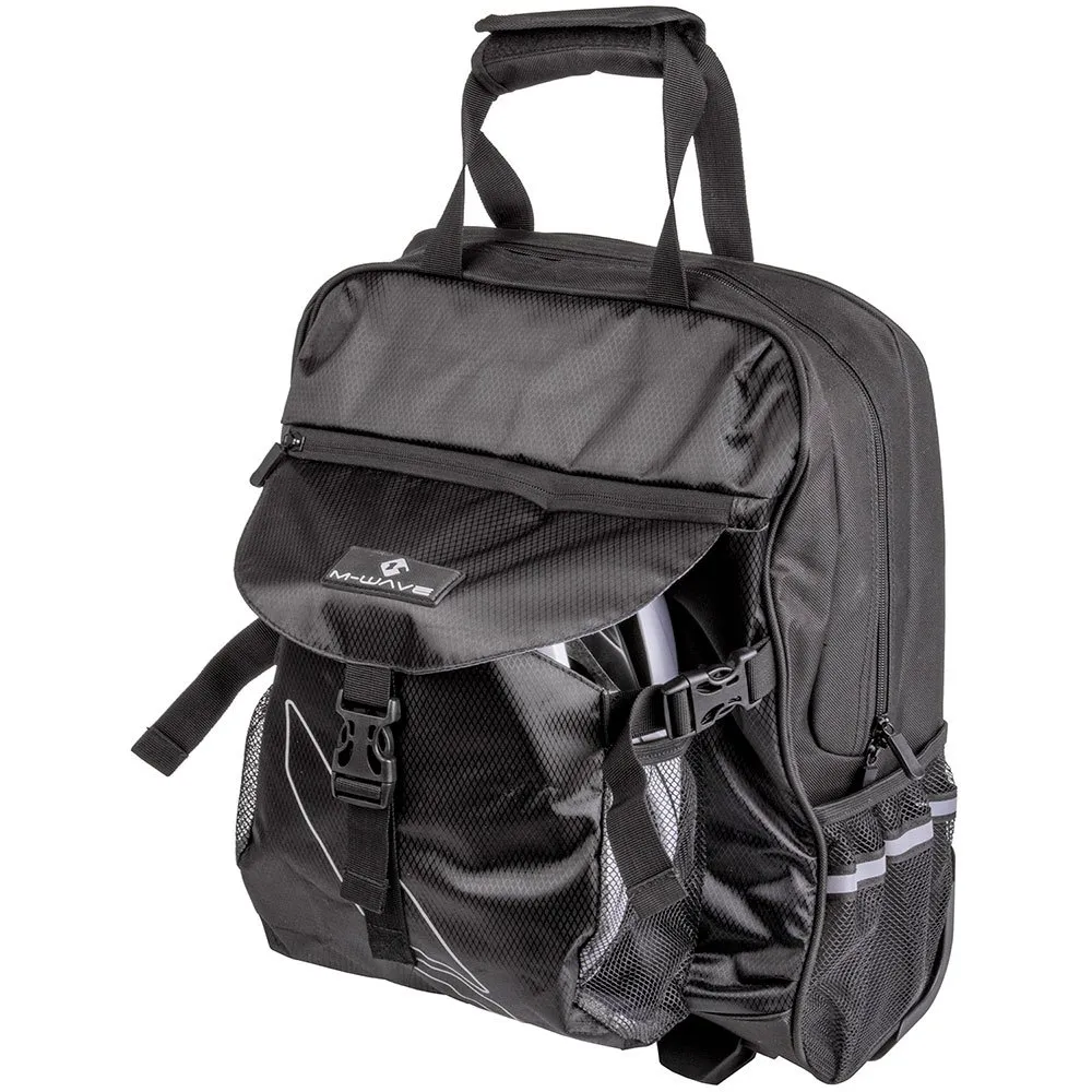 M-Wave Amsterdam Tr Sykkelveske 15l Refurbished, Black, One Size