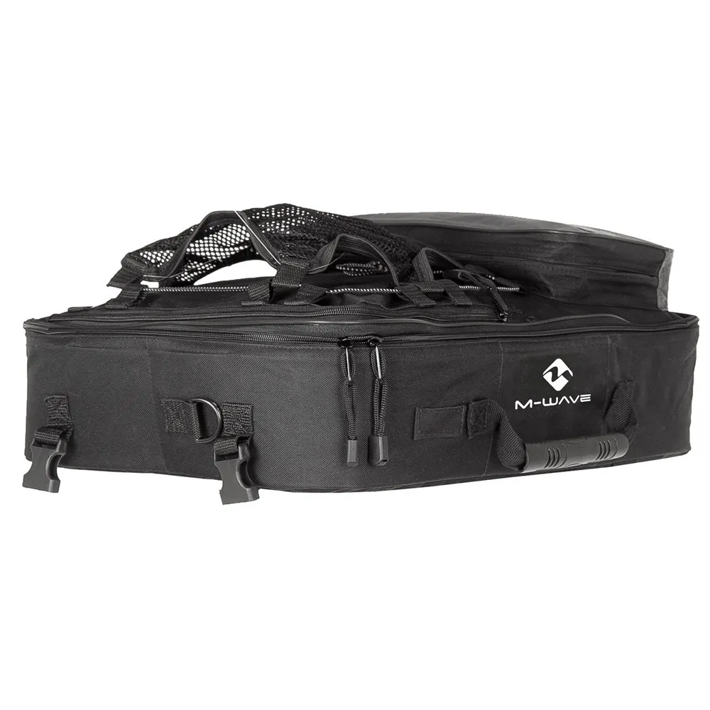 M-Wave Amsterdam Triple 96l Sykkelveske Refurbished, Black, One Size M-Wave Amsterdam Triple 96l Sykkelveske Refurbished, Black, One Size
