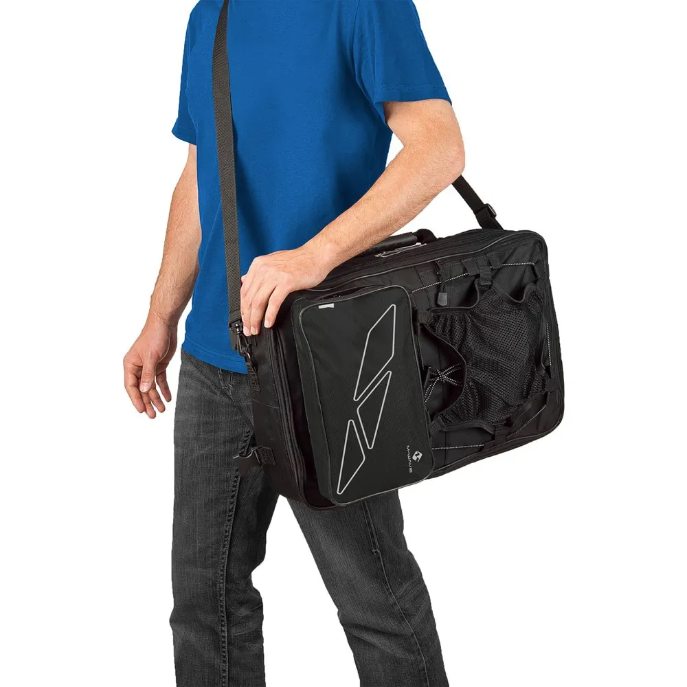 M-Wave Amsterdam Triple 96l Sykkelveske Refurbished, Black, One Size M-Wave Amsterdam Triple 96l Sykkelveske Refurbished, Black, One Size