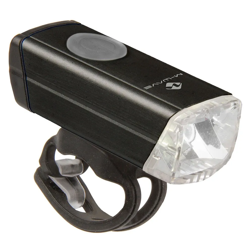 M-Wave Atlas 20 Usb Sykkellyktesett, Black, One Size