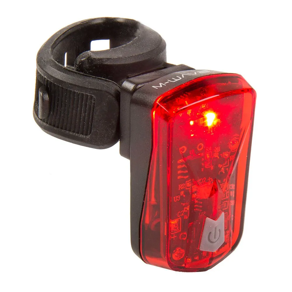 M-Wave Atlas 20 Usb Sykkellyktesett, Black, One Size