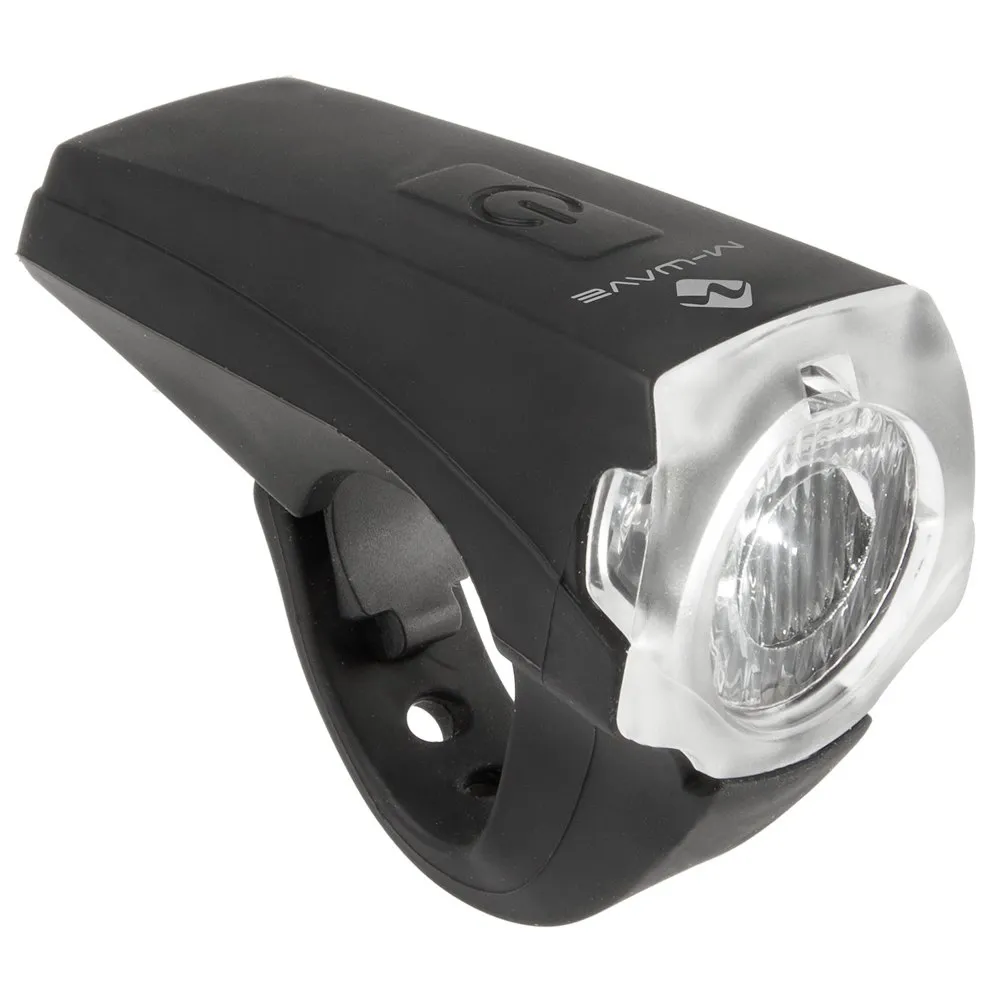 M-Wave Atlas K10 Usb Sykkellyktesett, Black, One Size M-Wave Atlas K10 Usb Sykkellyktesett, Black, One Size