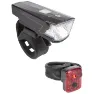M-Wave Atlas K15 Lyssett, Black, 70 Lysstyrker