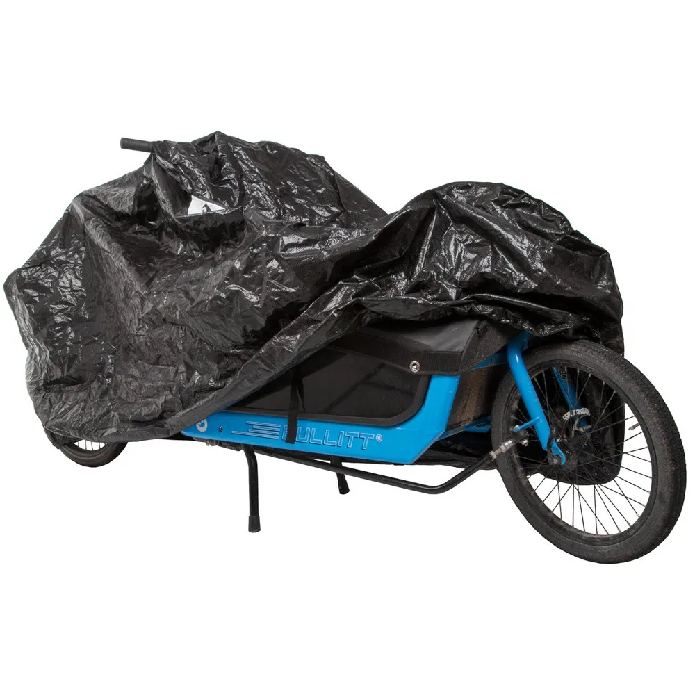 M-Wave Belum Cargo Sykkeldeksel, Black, One Size