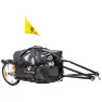 M-Wave Cargo Trailer, Black, Max 27kg