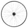 M-Wave Disc/V-brems, QR, 26" Forhjul