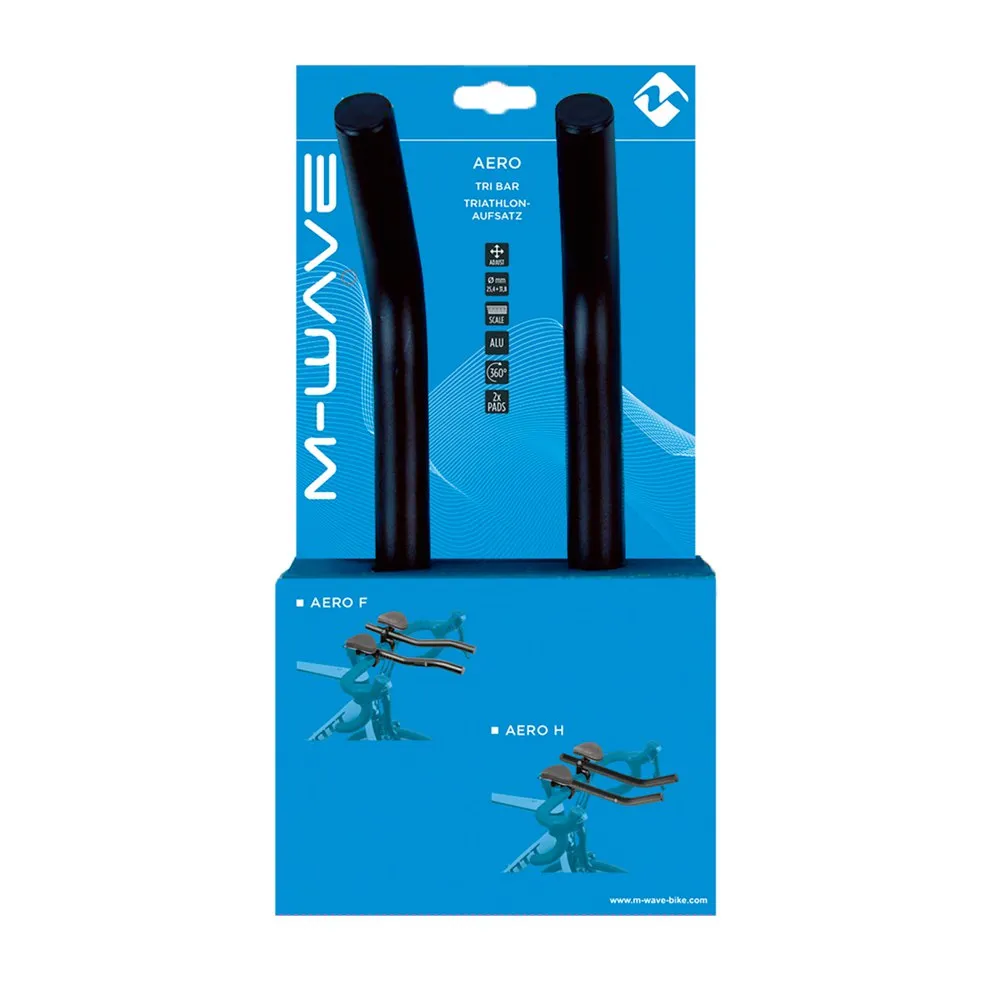 M-Wave H Aerostenger, Black, 25.4/31.8mm M-Wave H Aerostenger, Black, 25.4/31.8mm