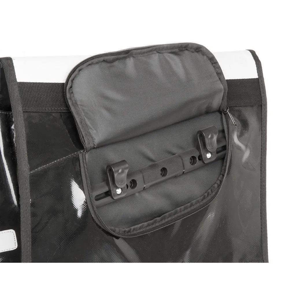 M-Wave Lockers Bay Sykkelveske 25l, White / black, One Size M-Wave Lockers Bay Sykkelveske 25l, White / black, One Size
