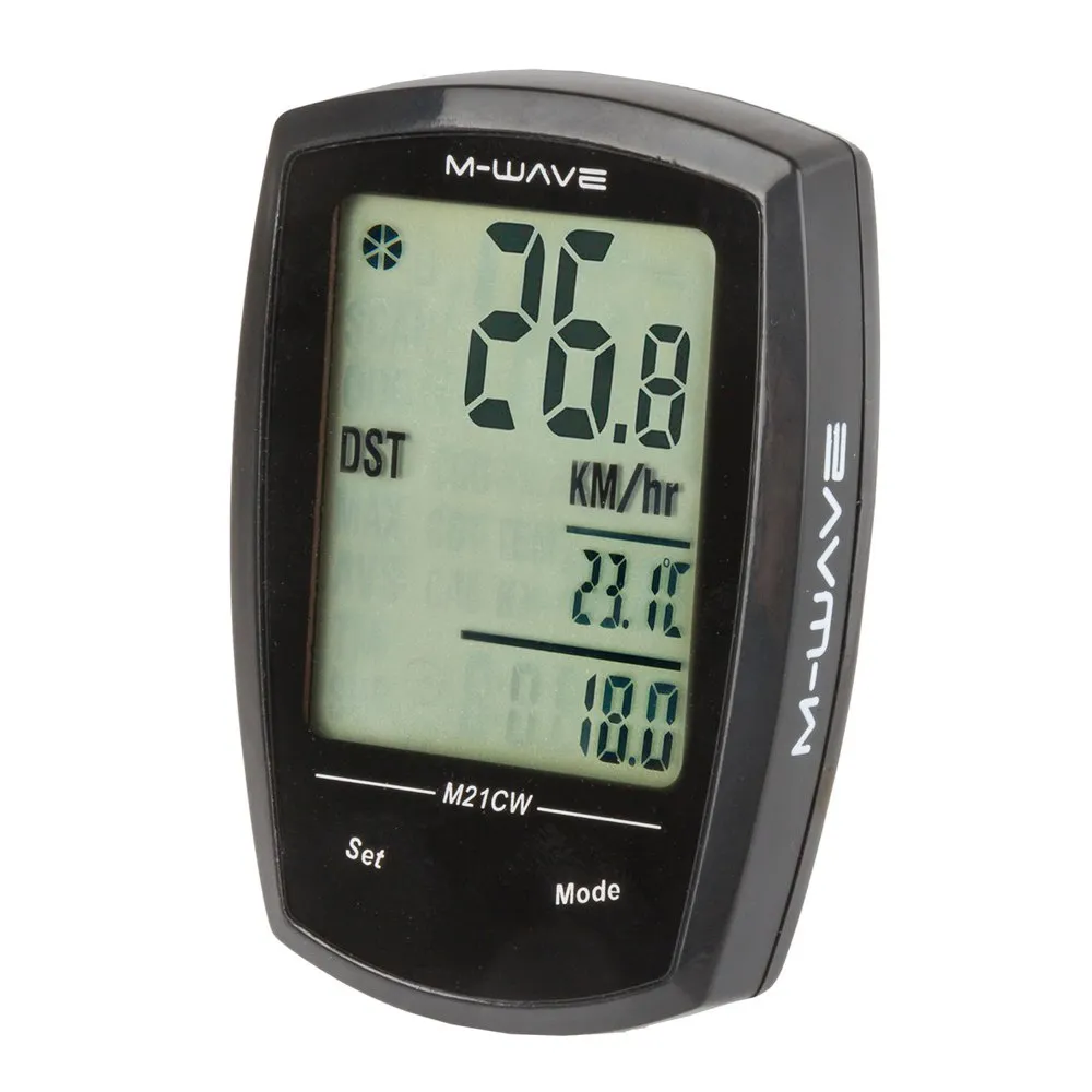 M-Wave M21w Sykkelcomputer, Black, One Size