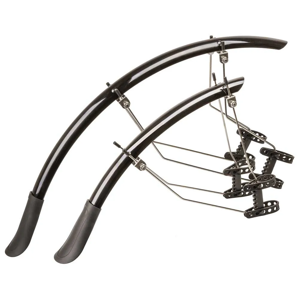 M-Wave Mud Max Race Qr 33 Ext 28´´ Skjermsett, Black, 28" - 700