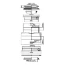 M-Wave Neco Semi-Integrert ZS44/28.6-ZS56/40 Styrelagersett
