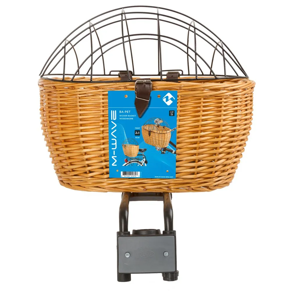 M-Wave Pet Wicker Kurv Refurbished, Brown, One Size M-Wave Pet Wicker Kurv Refurbished, Brown, One Size