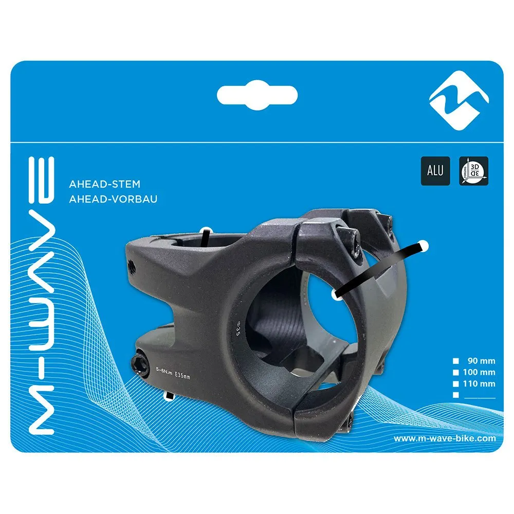 M-Wave St-m4.1 A-head Handle 31.8 Mm Sykkelstyrestem