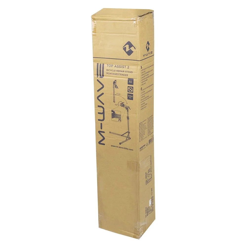 M-Wave Top Assist 2 Reparasjonsstativ, Silver, One Size
