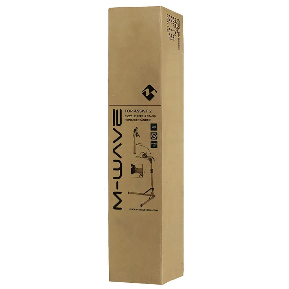 M-Wave Top Assist 2 Reparasjonsstativ, Silver, One Size