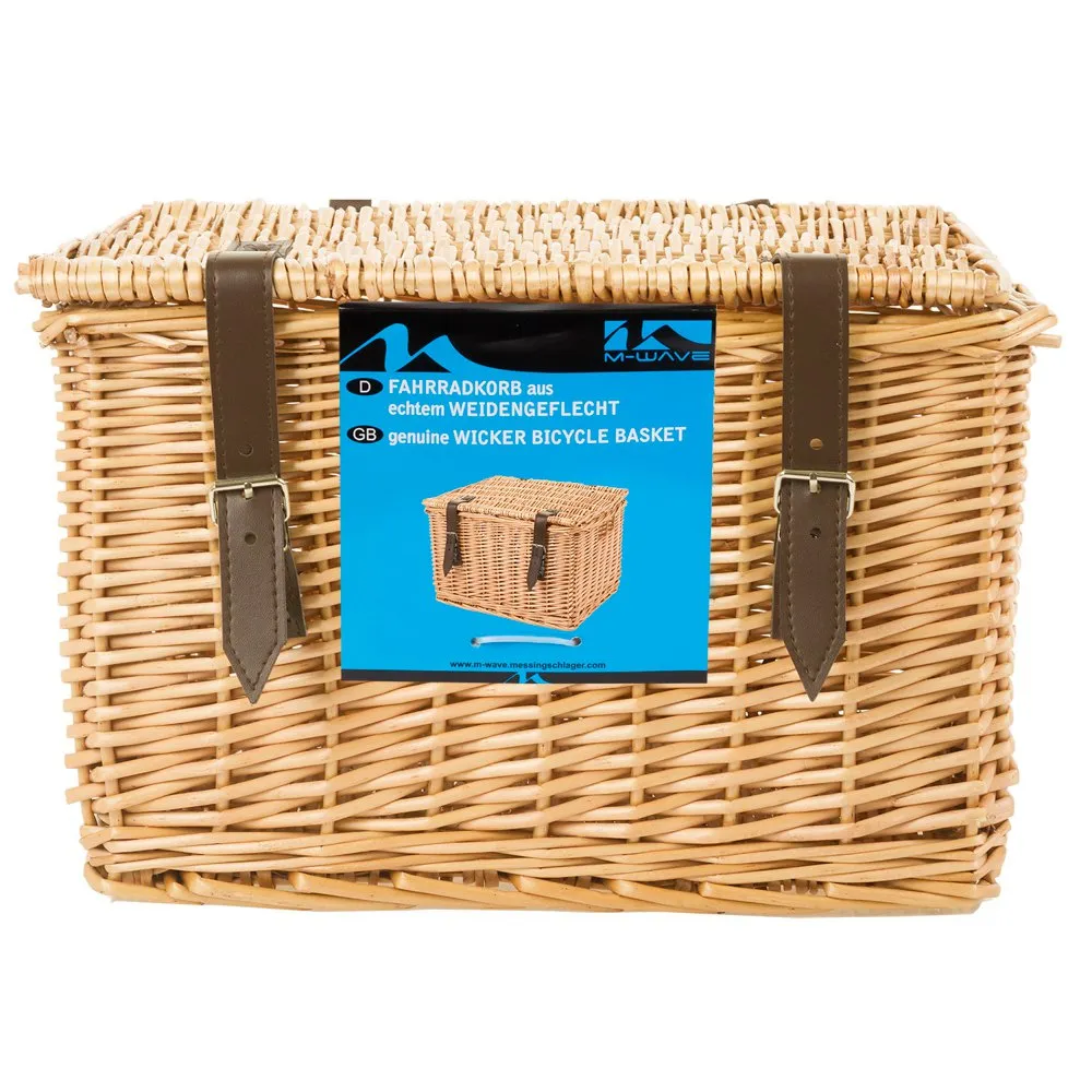 M-Wave Universal Wicker Kurv, Brown, One Size