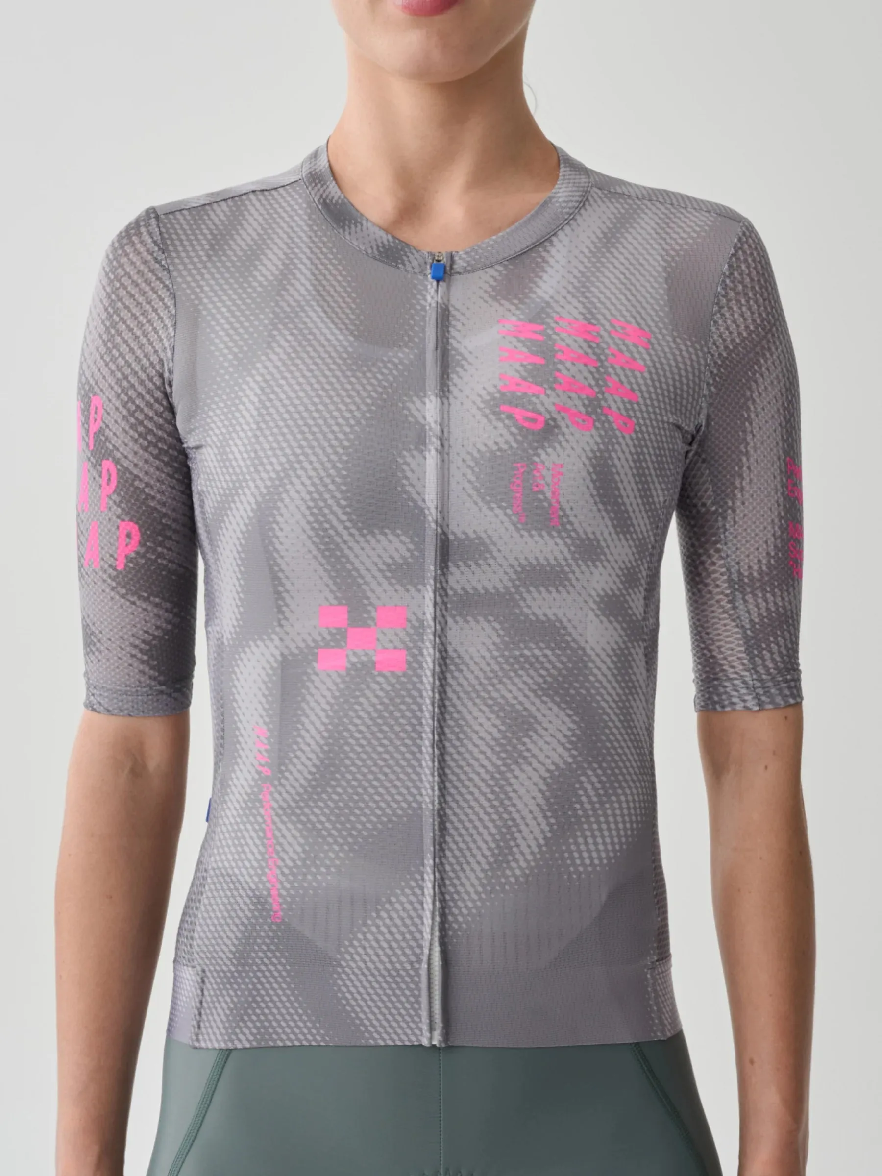 MAAP Privater Women C.H Pro Air Jersey 3.0, Steel