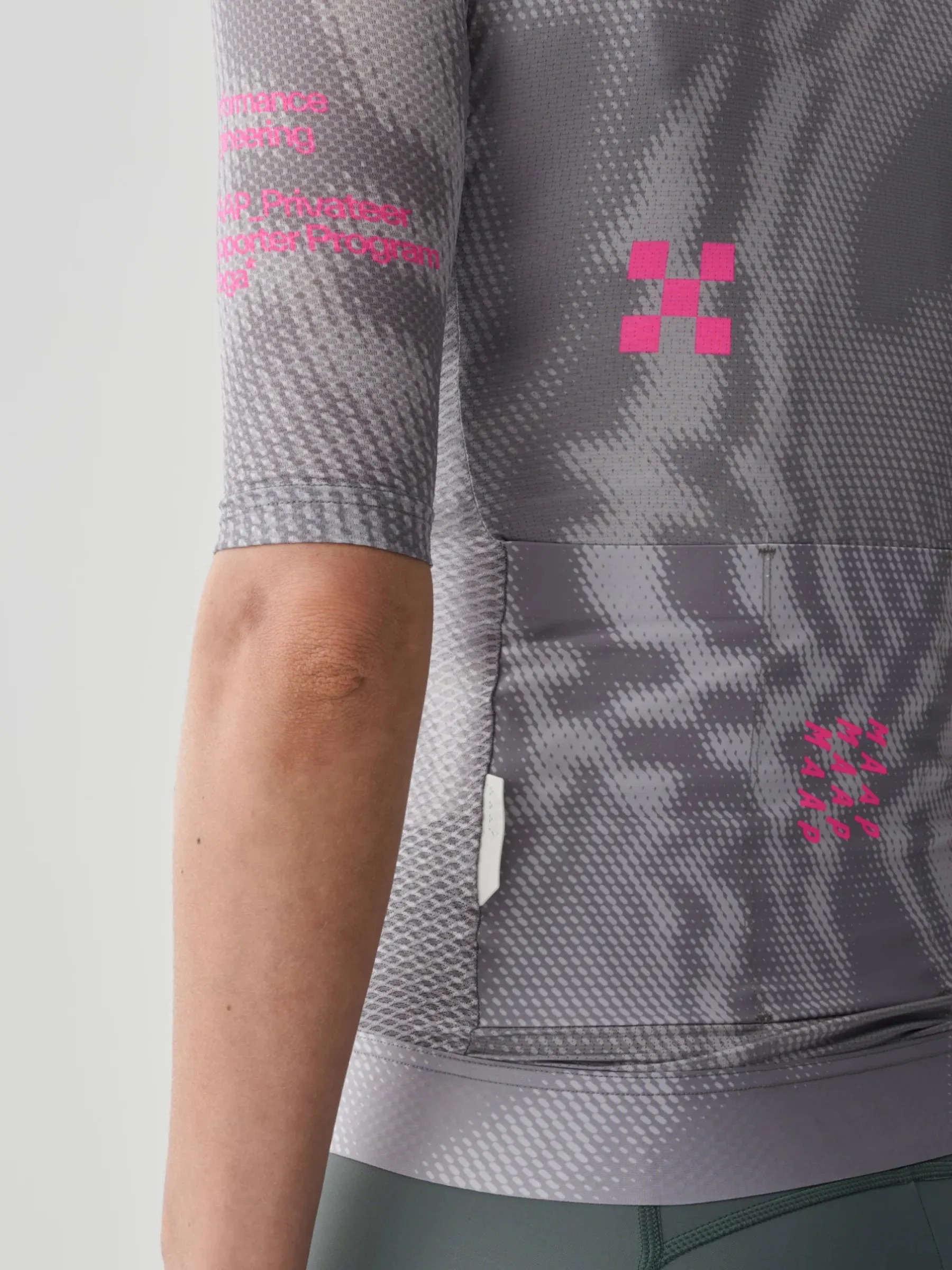 MAAP Privater Women C.H Pro Air Jersey 3.0, Steel