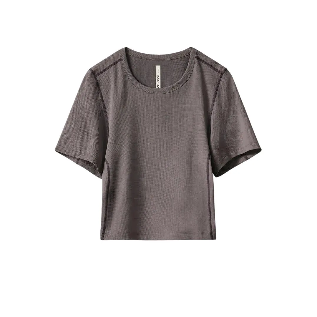 MAAP Women's Alt Road Cropped Tee, Monolith, S MAAP Women's Alt Road Cropped Tee, Monolith, S