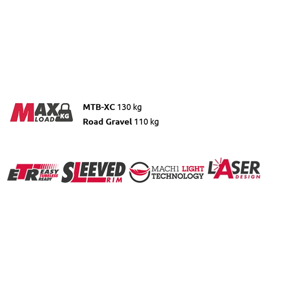 Mach1 Fzr-xc 29´´ Disc Tubeless Mtb-felg, Black, 29" 32H Mach1 Fzr-xc 29´´ Disc Tubeless Mtb-felg, Black, 29" 32H