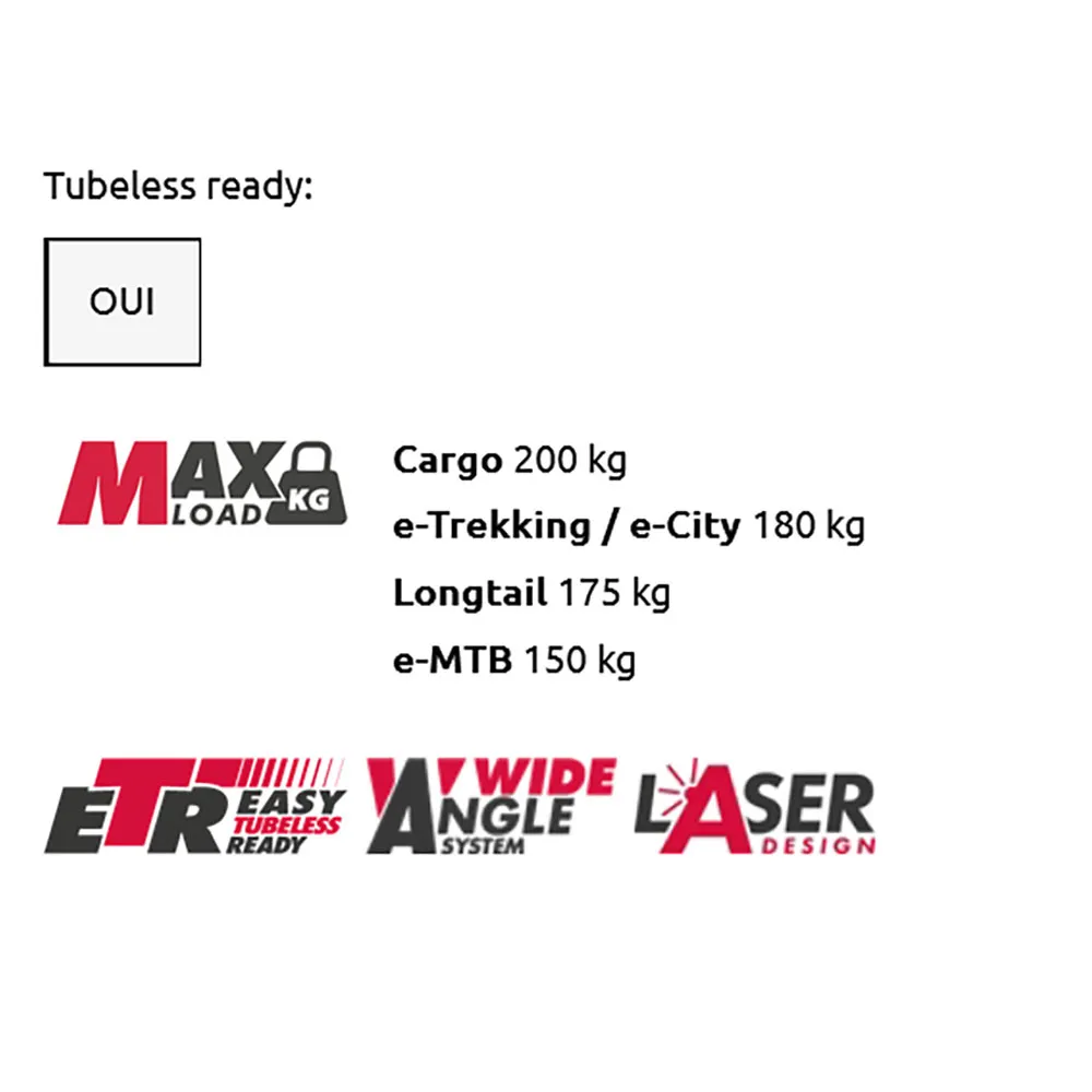 Mach1 Klixx 25 27.5´´ Disc Tubeless Felg, Black, 27.5" 32H Mach1 Klixx 25 27.5´´ Disc Tubeless Felg, Black, 27.5" 32H