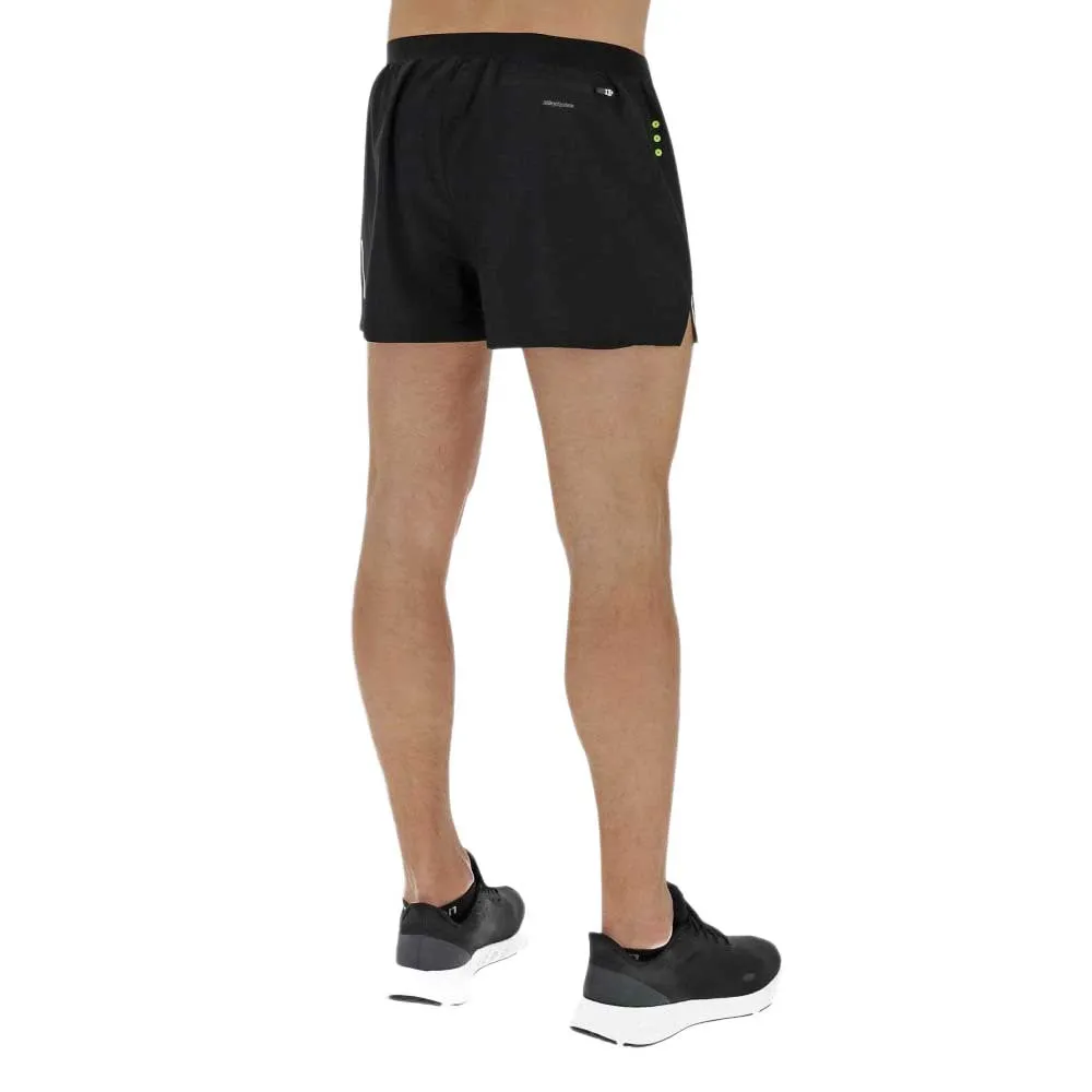 Macron Timon Shorts male, Black / neon yellow