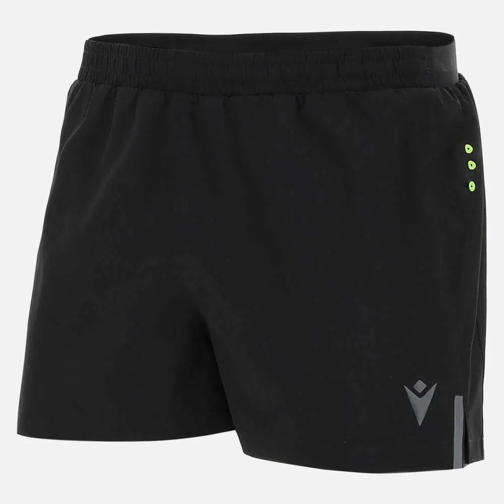 Macron Timon Shorts male, Black / neon yellow