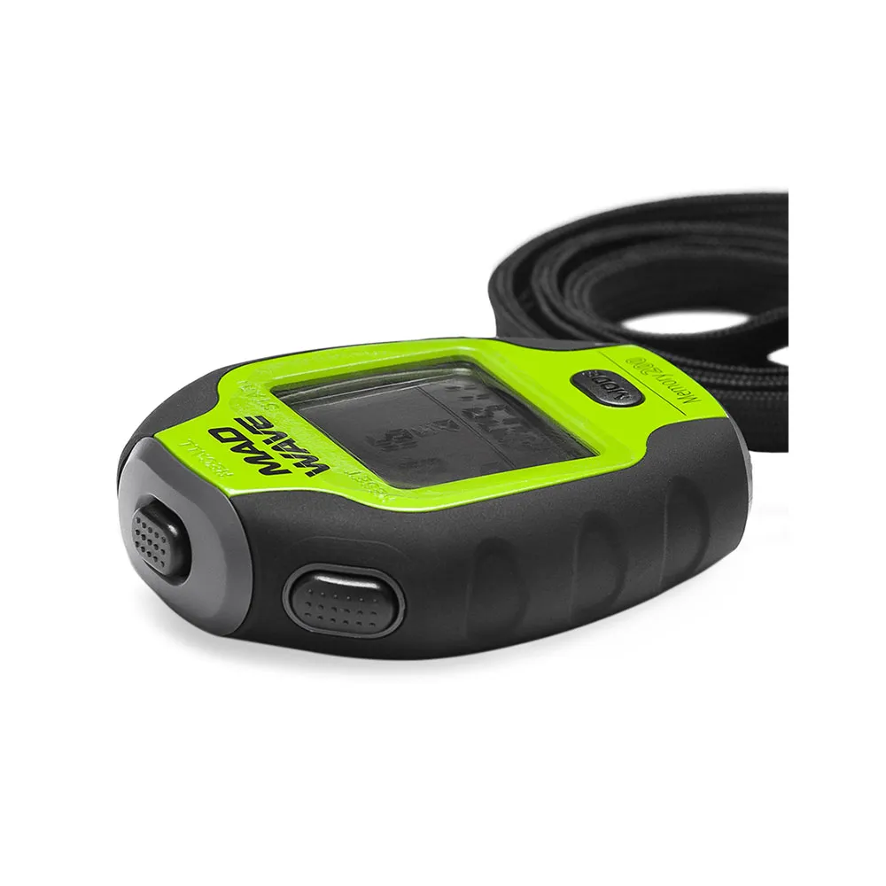 Madwave 200 Memory Stoppeklokke, Green, One Size