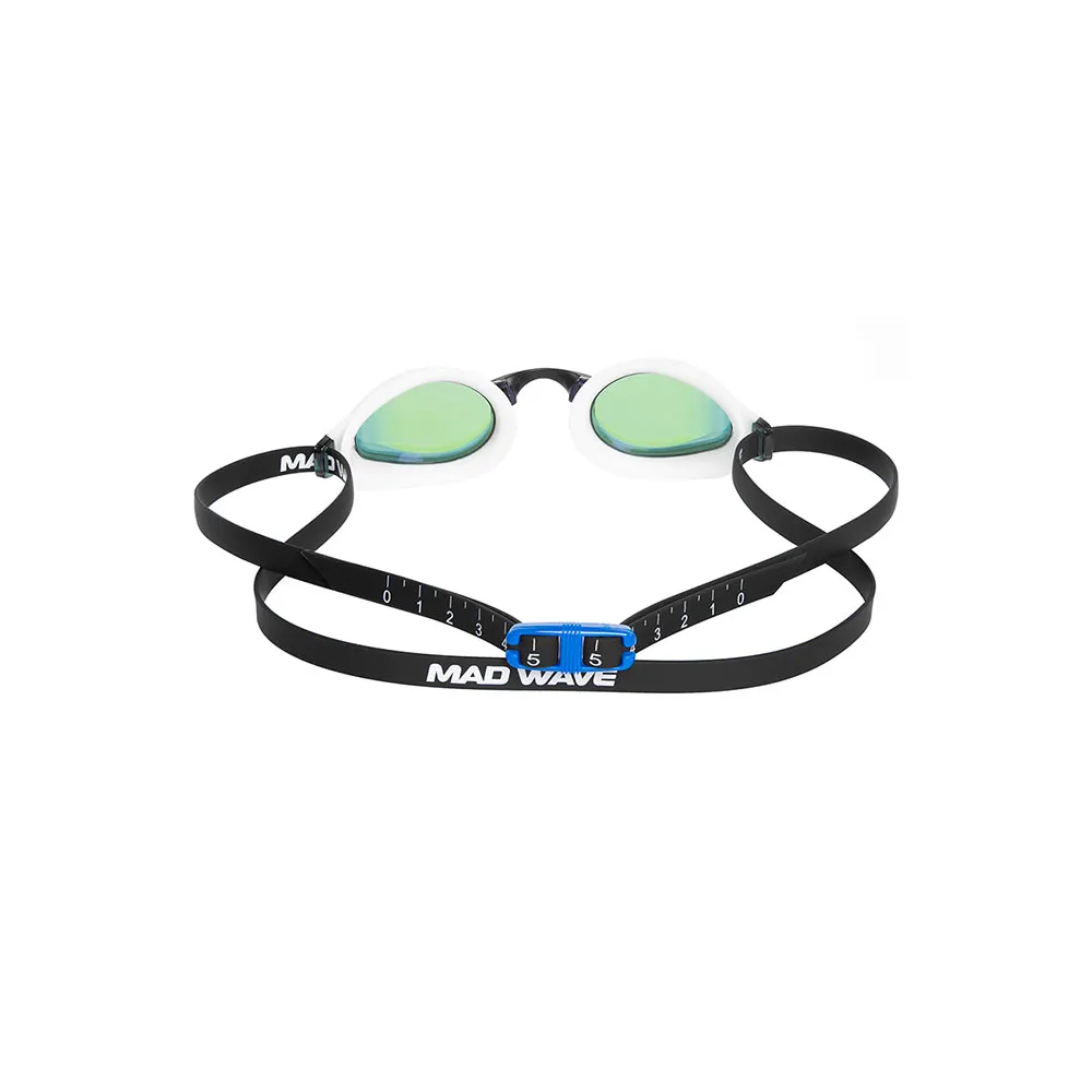 Madwave Accelerator Rainbow Junior Mirror Svømmebriller unisex, Black, One Size