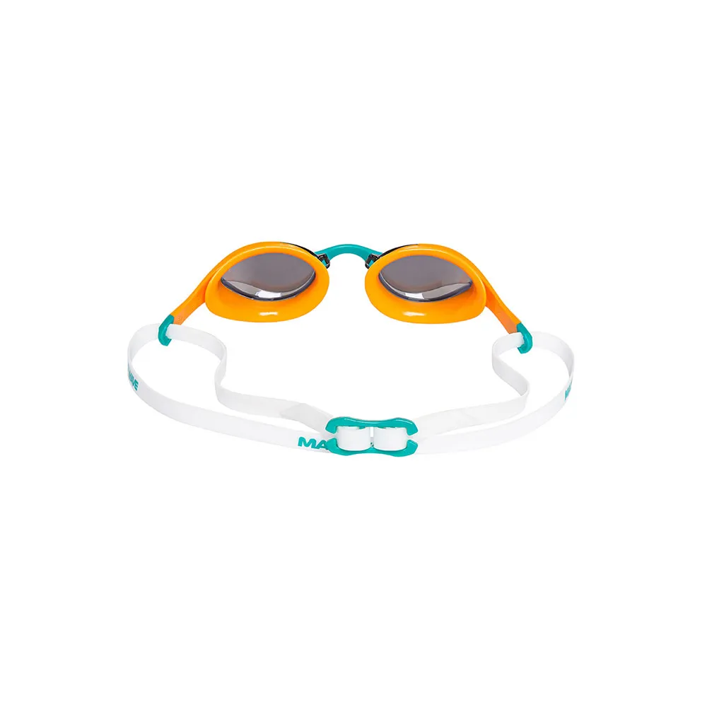 Madwave Alien Mirrow Speil-svømmebriller unisex, Orange, One Size