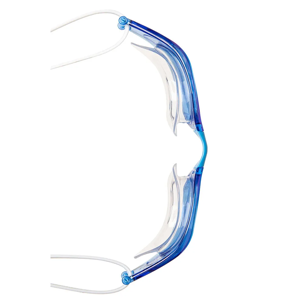 Madwave Aqua Fusion Rainbow Speil-svømmebriller unisex, White, One Size