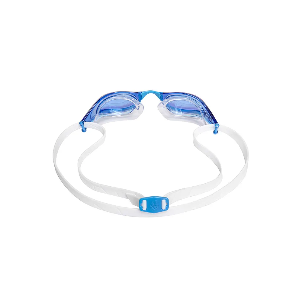 Madwave Aqua Fusion Rainbow Speil-svømmebriller unisex, White, One Size
