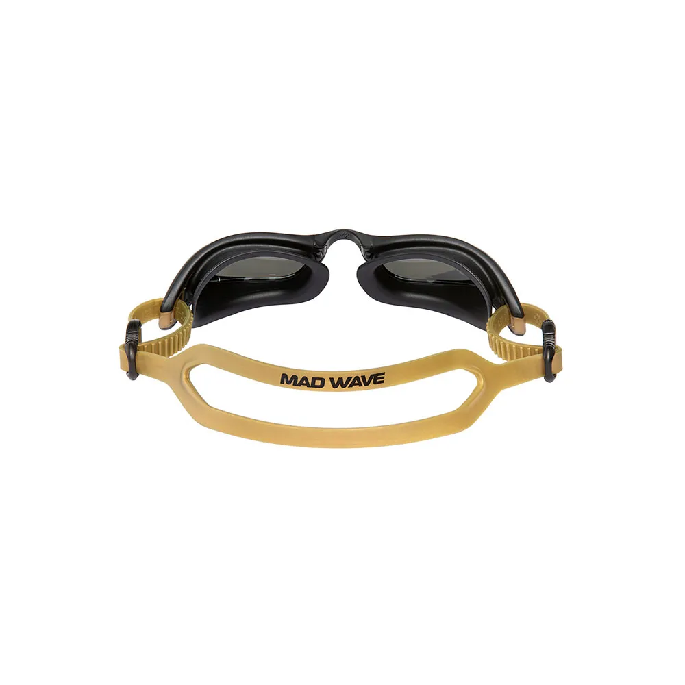 Madwave Aquarius Mirror Svømmebriller unisex, Black, One Size