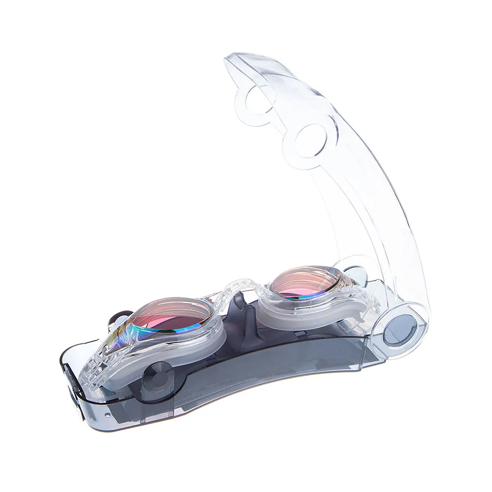 Madwave Competition Mirror Automatic Speil-svømmebriller unisex, White, One Size