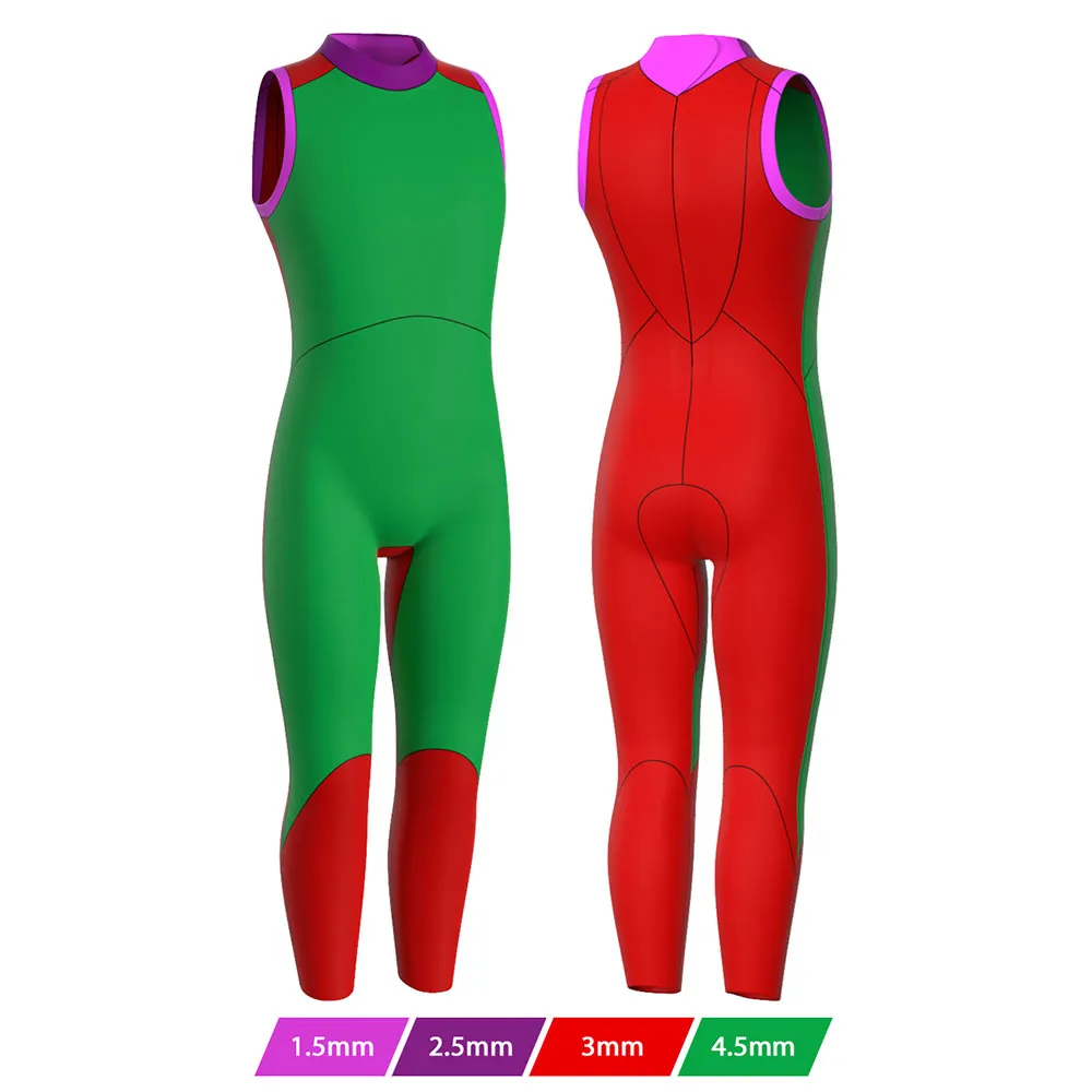 Madwave Electra Smooth Skin Lgj Ermeløs Neopren-drakt unisex