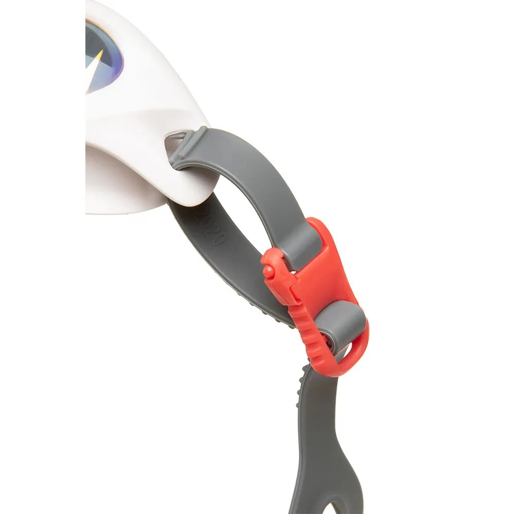 Madwave F Motion Rainbow Speil-svømmebriller unisex, White, One Size