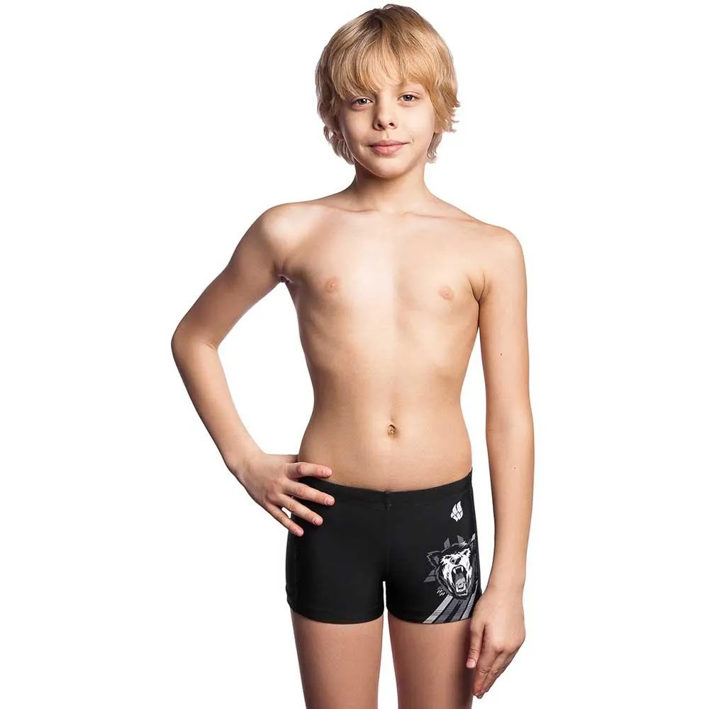 Madwave Grizzly Badeshorts Boxer male, Black, L