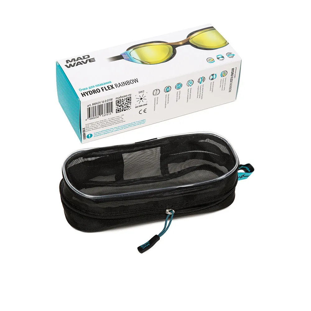 Madwave Hydro Flex Rainbow Speil-svømmebriller Mann,Kvinne