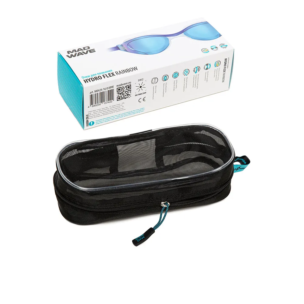 Madwave Hydro Flex Rainbow Speil-svømmebriller unisex